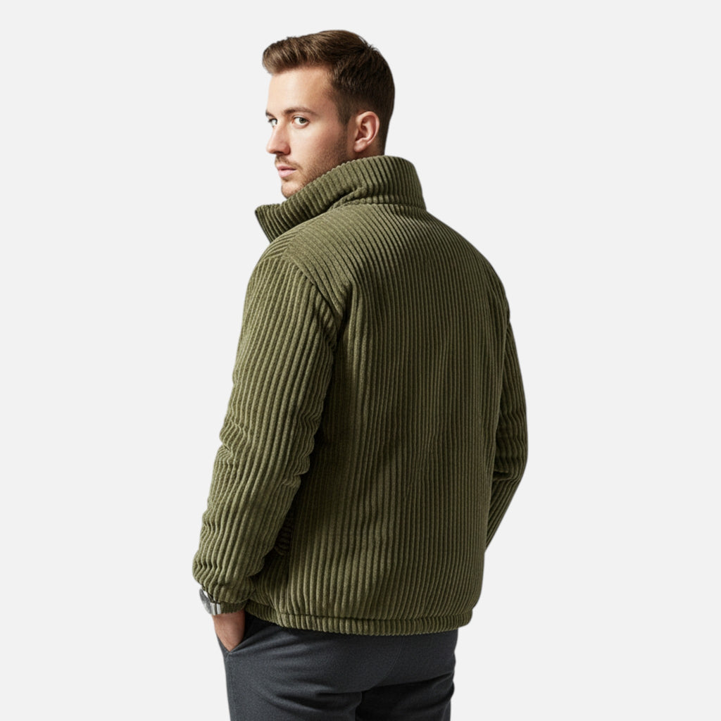 Ancienne Monde | Parka Homme en Velours Côtelé Hiver