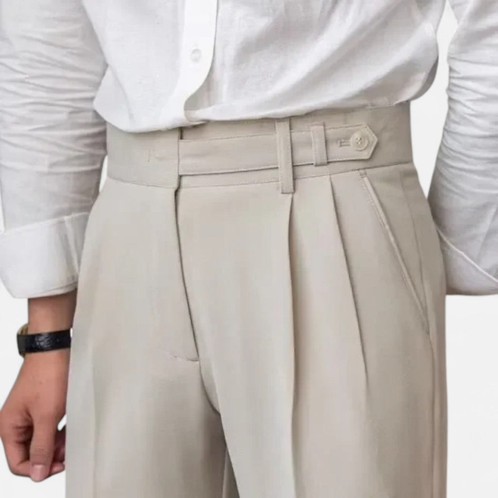 Ancienne Monde | Pantalon Homme Style Italien Élégance Intemporelle