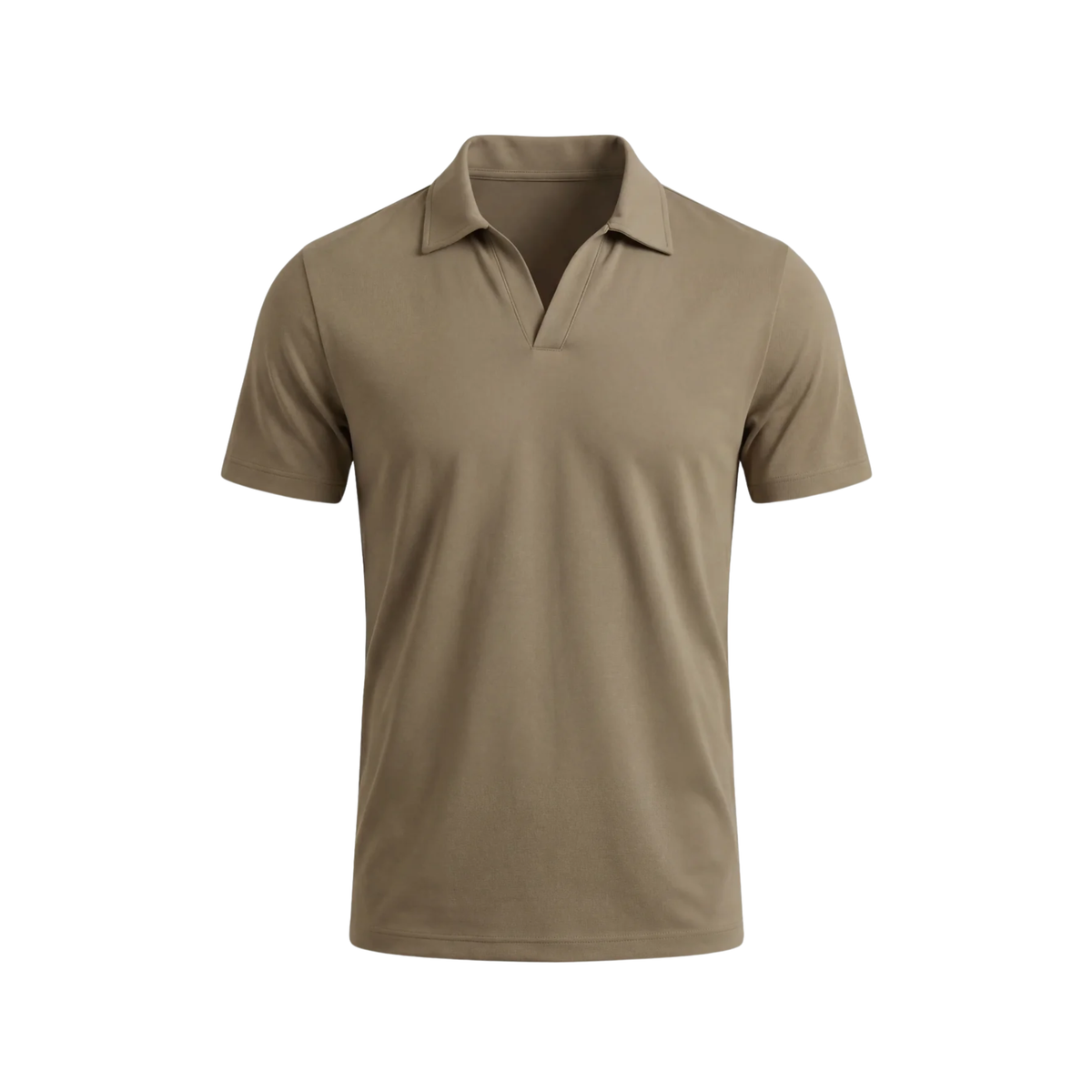 Polo pour homme — tissu technique — coupe ajustée — tenue décontractée