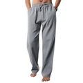 Pantalon coton homme coupe droite — voyage et quotidien