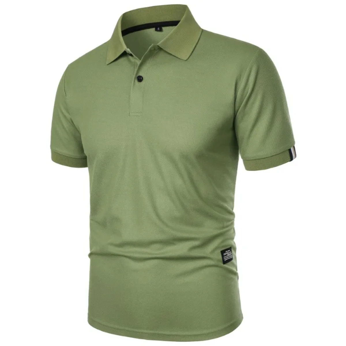 Polo d'été pour hommes — manches courtes et coupe classique — style décontracté