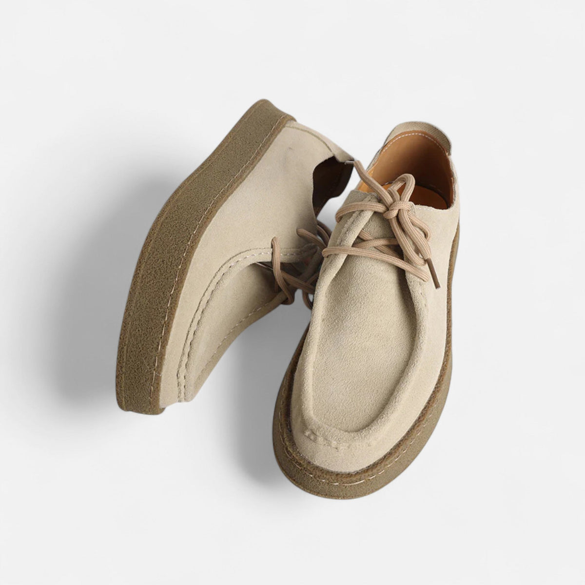 Ancienne Monde | Chaussures Oxford en Cuir Daim Homme