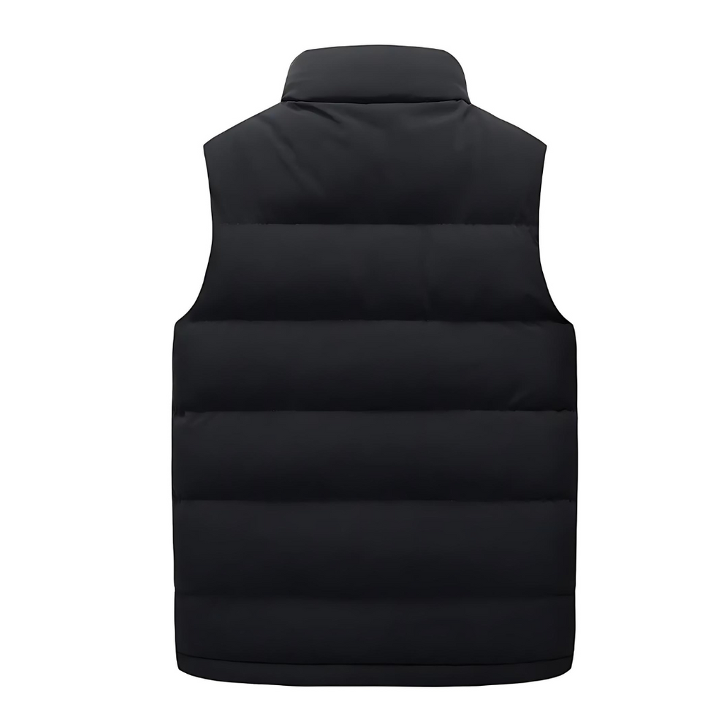 Gilet Homme – Matelassé Coupe Confortable Poches Fonctionnelles Design Moderne
