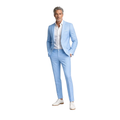 Costume homme coupe ajustée — ensemble deux pièces — bureau et soirée
