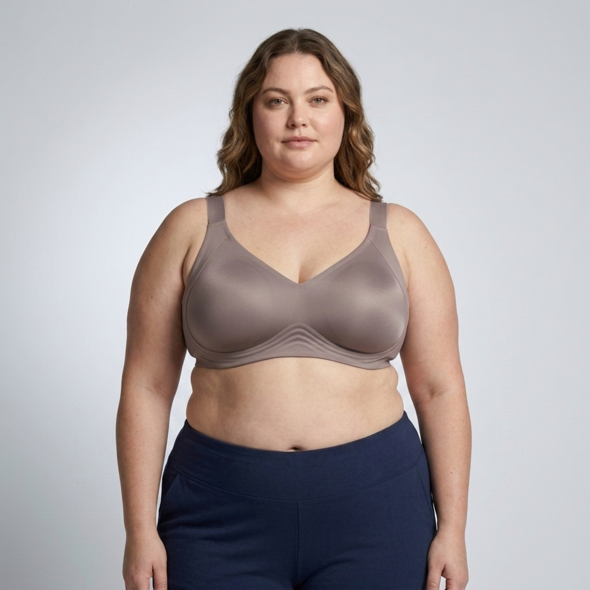 Soutien-gorge grande taille pour femme sans coutures et sans armatures invisible