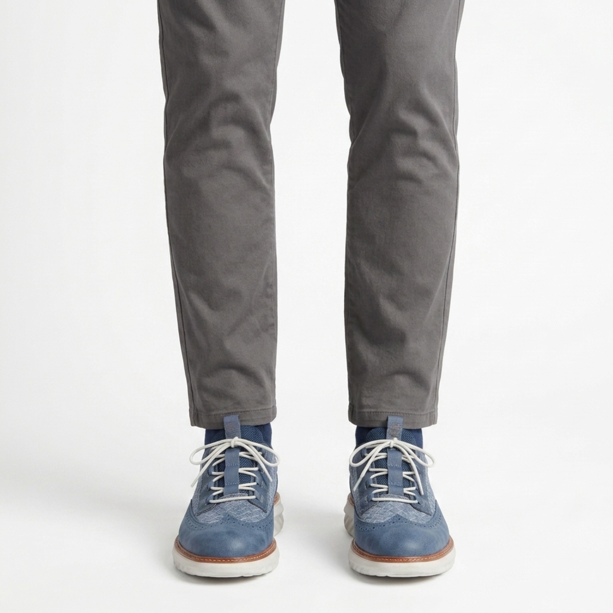 Sneakers cuir véritable — chaussures de marche confortables — loisirs