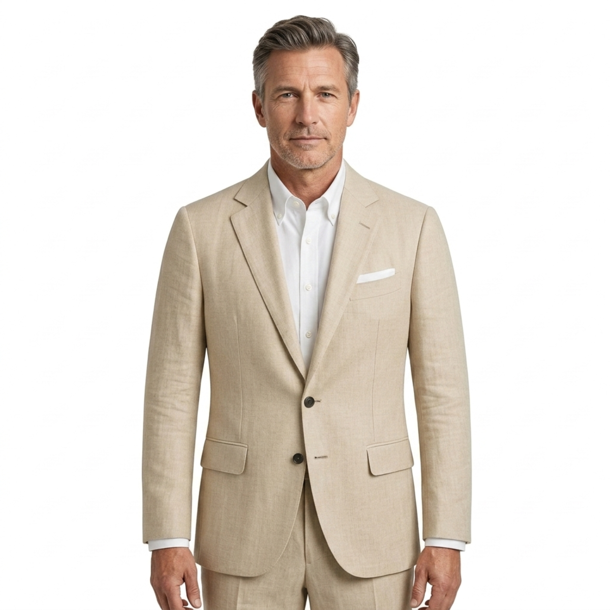 Veste blazer homme — style classique ajusté — bureau
