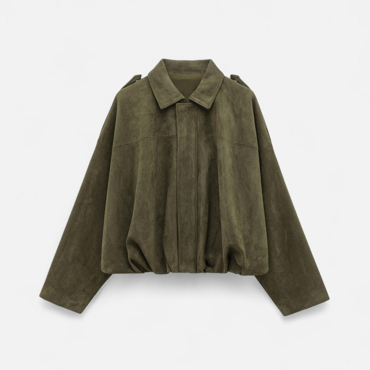 Ancienne Monde | Veste Bomber Vintage Zippée pour Femme