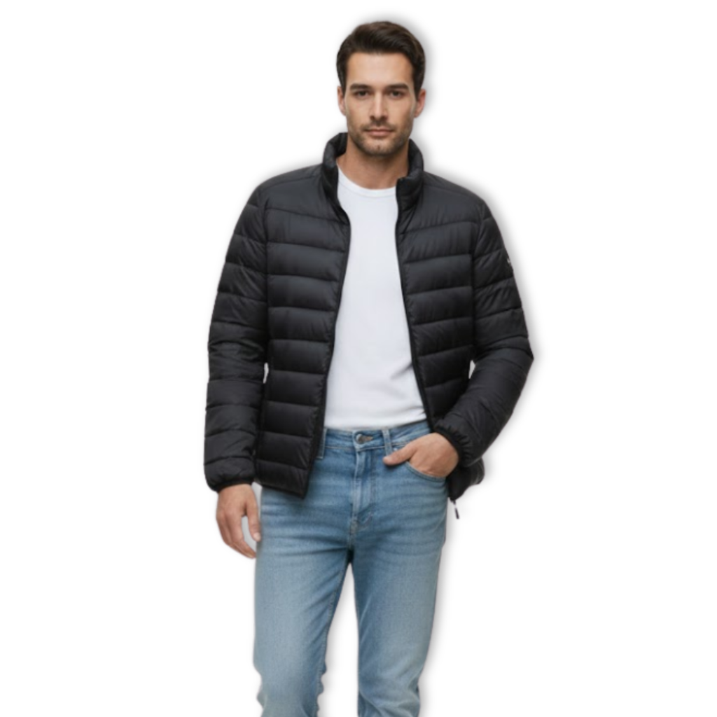 Veste en Duvet de Canard Homme – Ultra-Légère Imperméable et Compressible