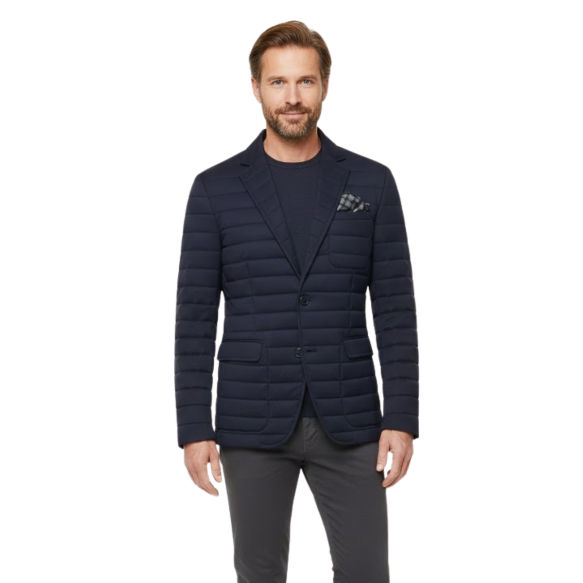 Veste de costume homme ajustée et sophistiquée – Style britannique classique, manteau d’hiver