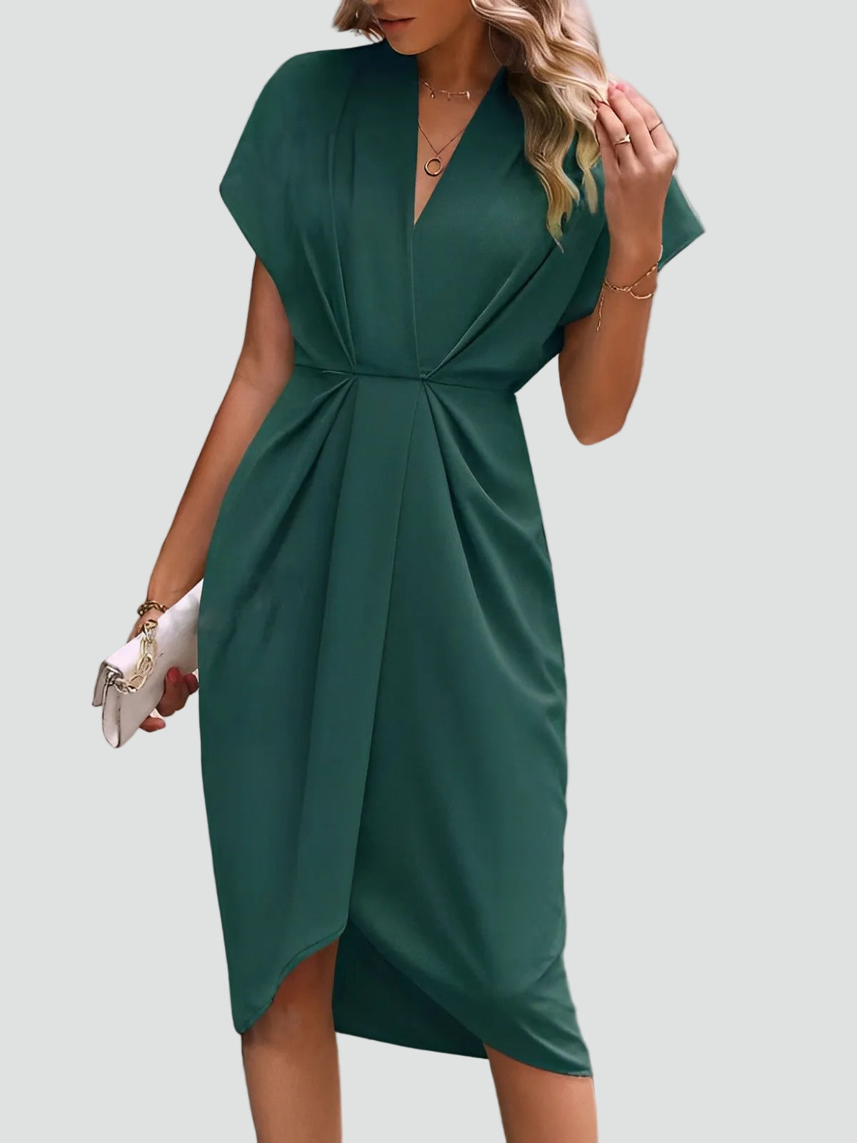 Robe Cocktail Midi Ajustée