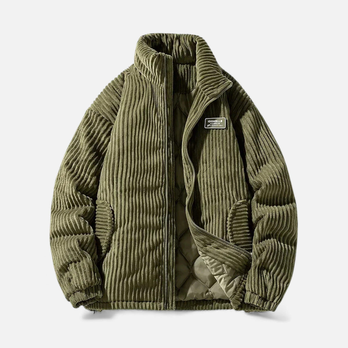 Ancienne Monde | Parka Homme en Velours Côtelé Hiver