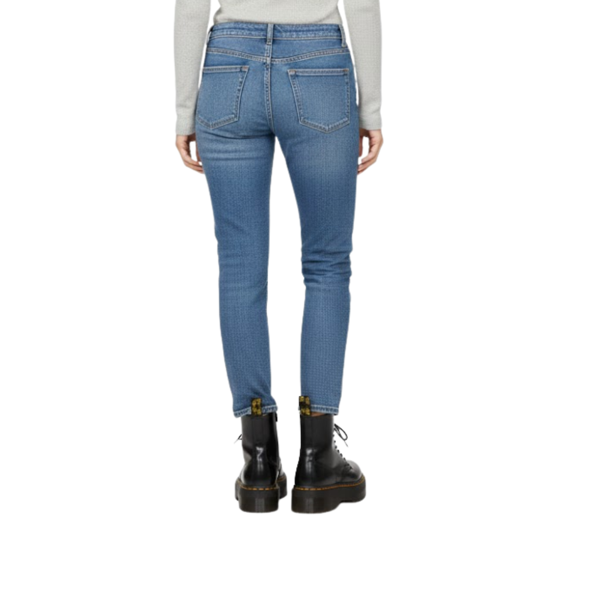 Bottes Mode Femme en Cuir Chelsea Punk Goth à Plateforme Haute