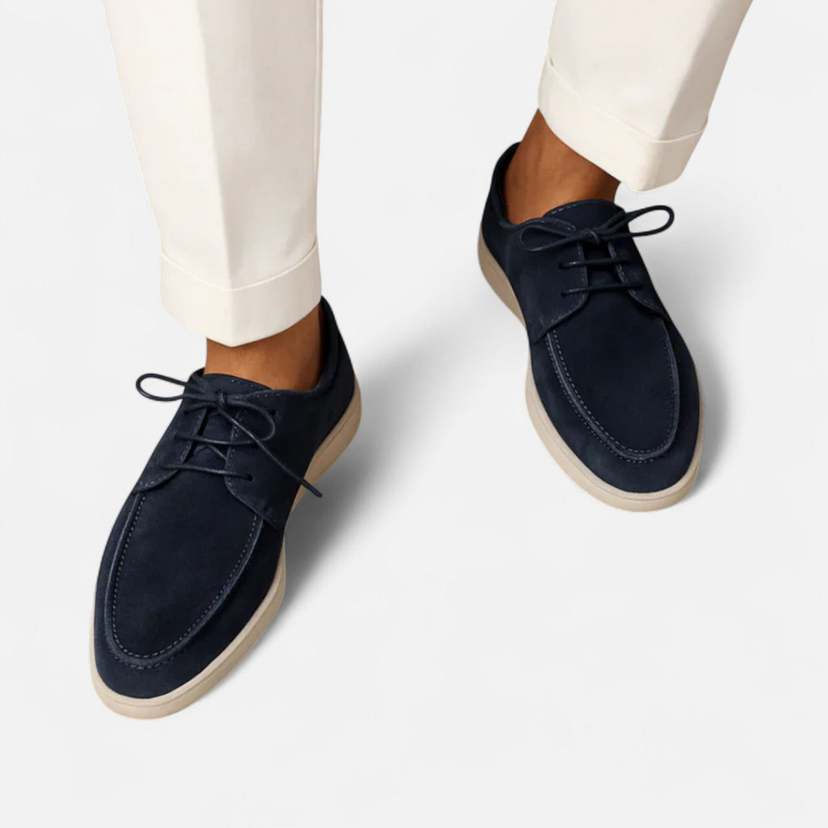 Ancienne Monde | Chaussures en Daim à Lacets pour Homme