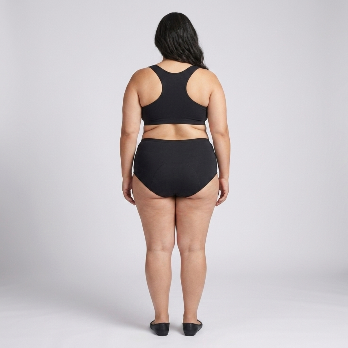 Culotte menstruelle grande taille pour femme étanche lot de 5 slips absorbants