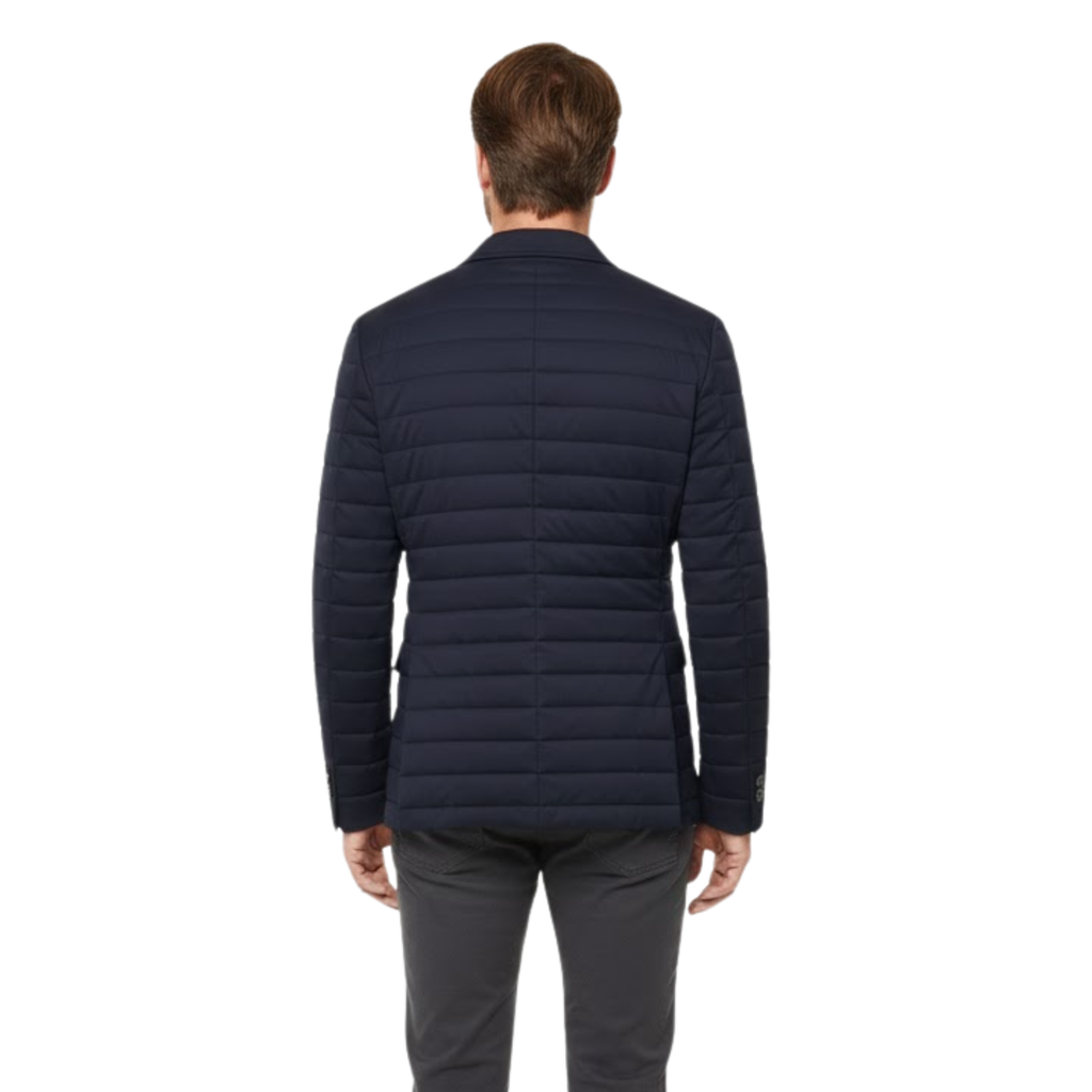 Veste de costume homme ajustée et sophistiquée – Style britannique classique, manteau d’hiver