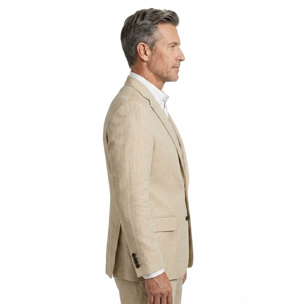 Veste blazer homme — style classique ajusté — bureau