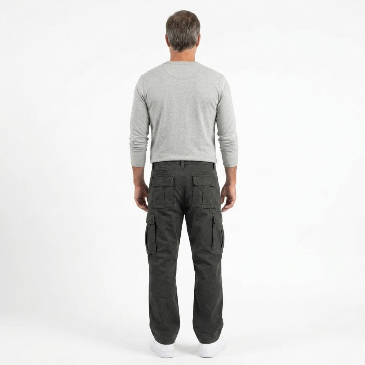 Pantalon cargo homme — coupe décontractée — usage quotidien
