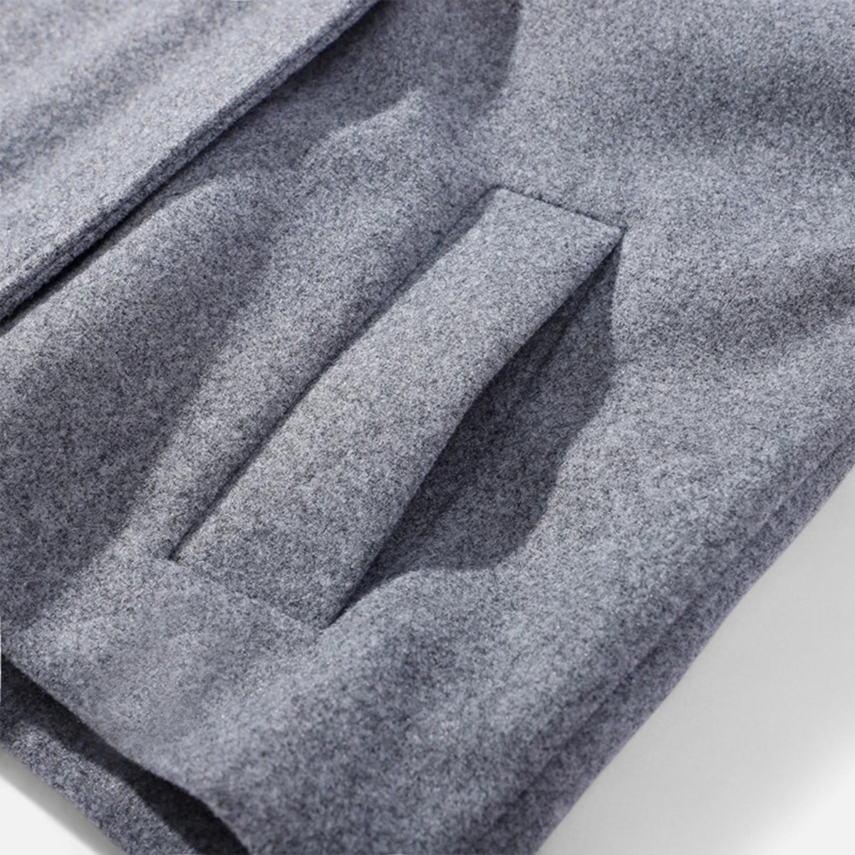 Ancienne Monde | Manteau Court Femme Col Haut Élégant
