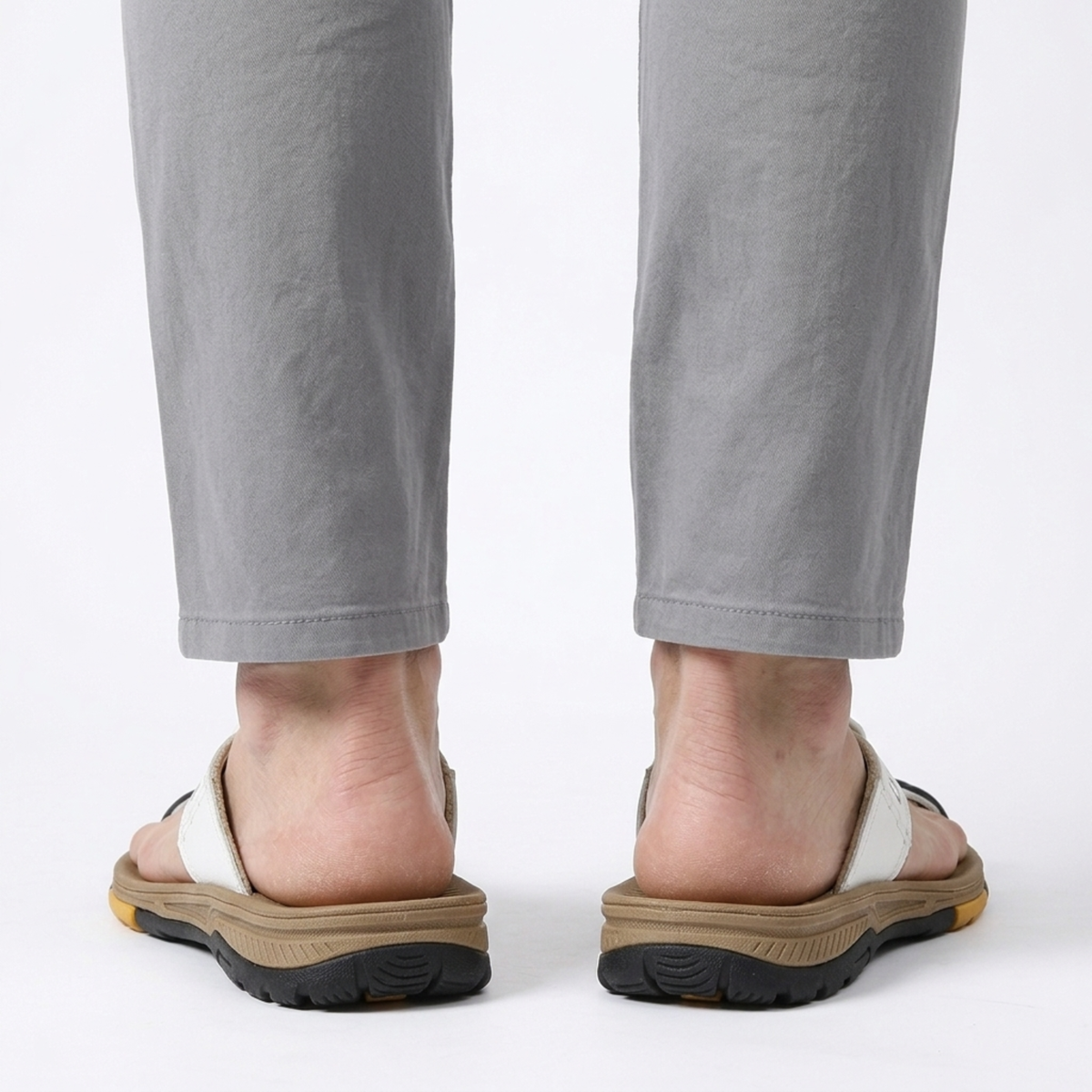 Tongs de plage homme — sandales à entre-doigt antidérapantes — été