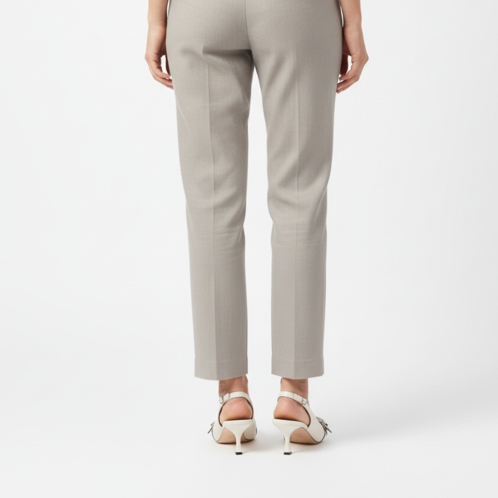 Escarpins Slingback à Bout Pointu en Similicuir avec Détails Métalliques pour Femmes