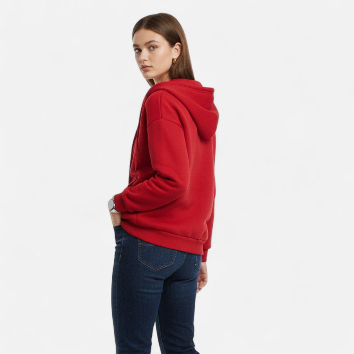 Ancienne Monde | Sweat à Capuche Zippé Femme