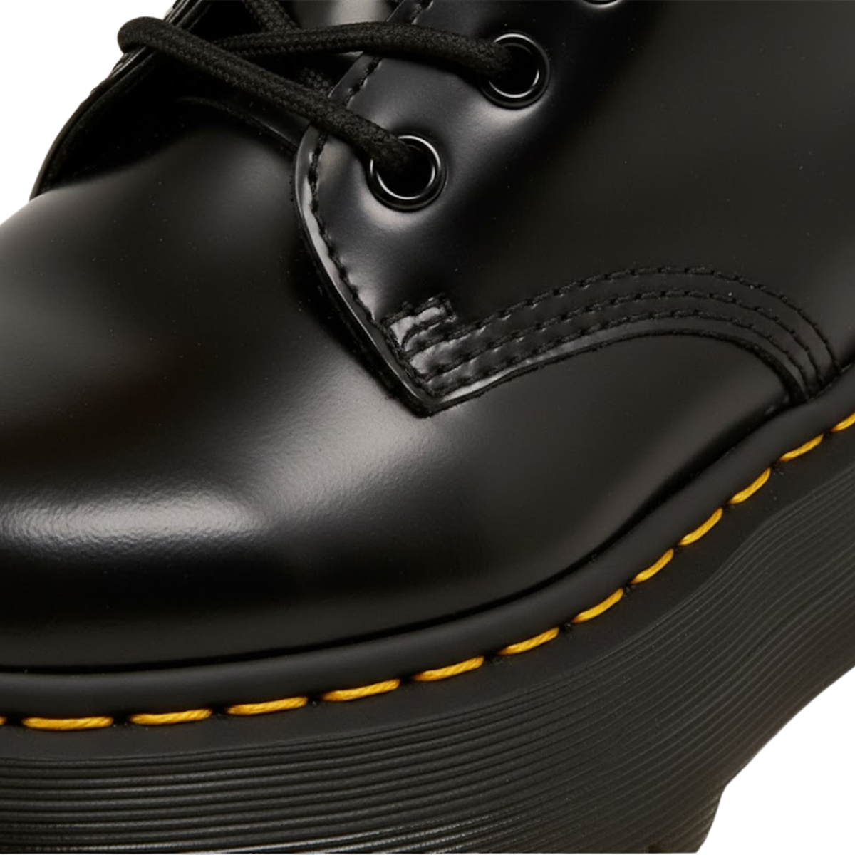 Bottes Mode Femme en Cuir Chelsea Punk Goth à Plateforme Haute