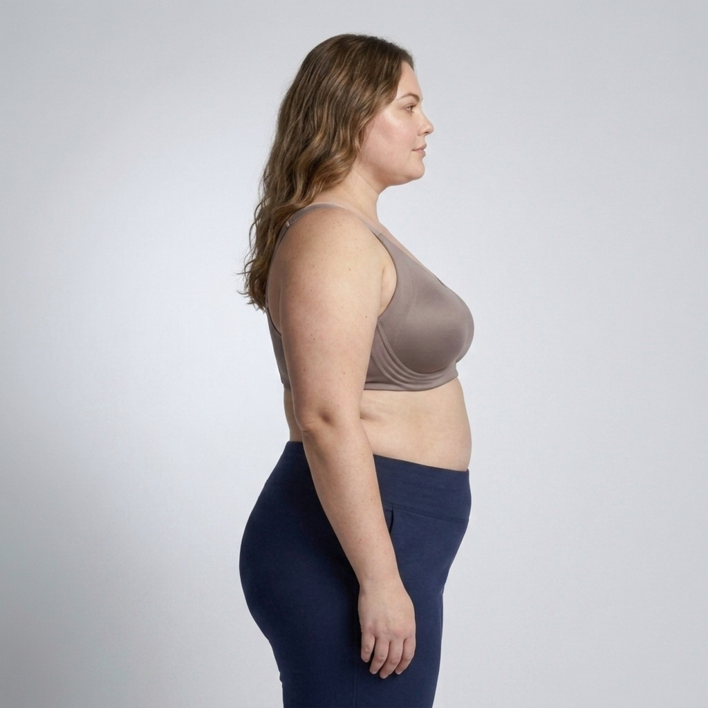 Soutien-gorge grande taille pour femme sans coutures et sans armatures invisible