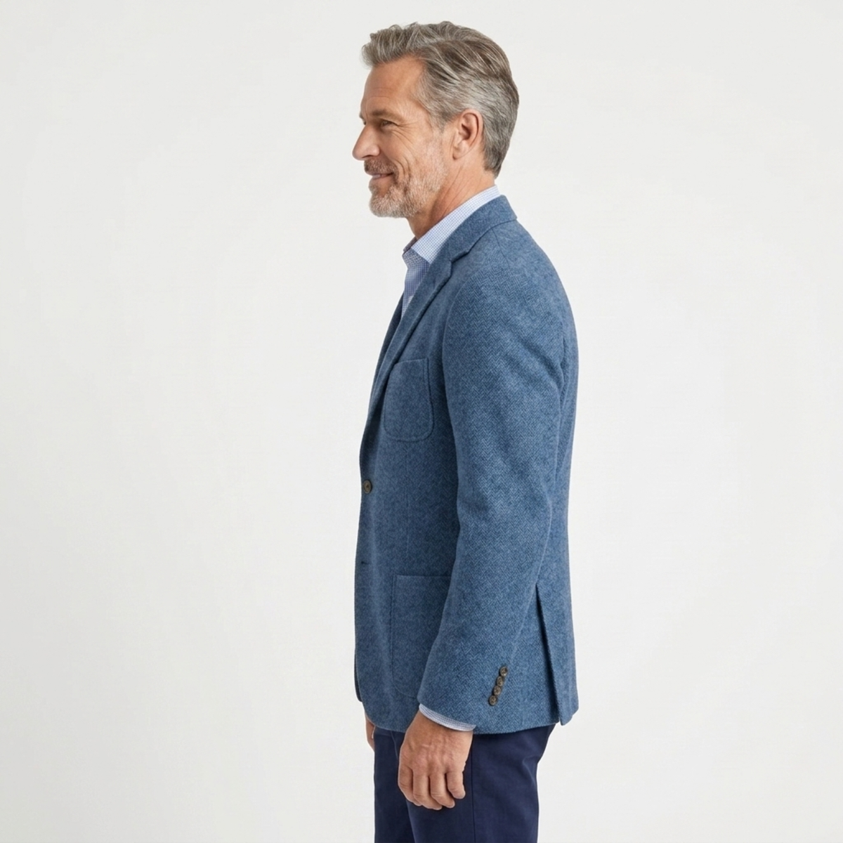 Veste blazer en lin homme — coupe décontractée — bureau et quotidien