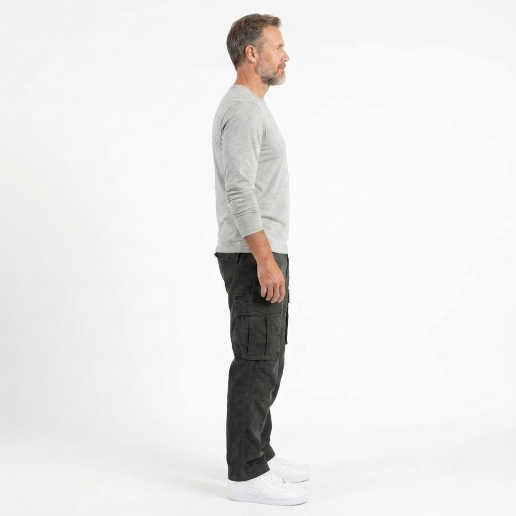 Pantalon cargo homme — coupe décontractée — usage quotidien