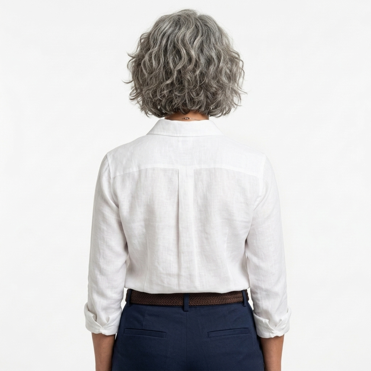 Ceinture tressée homme — finitions en cuir — réglable et décontractée