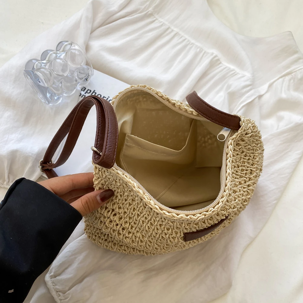 Grand sac à main bohème femme - cabas souple en maille - loisirs