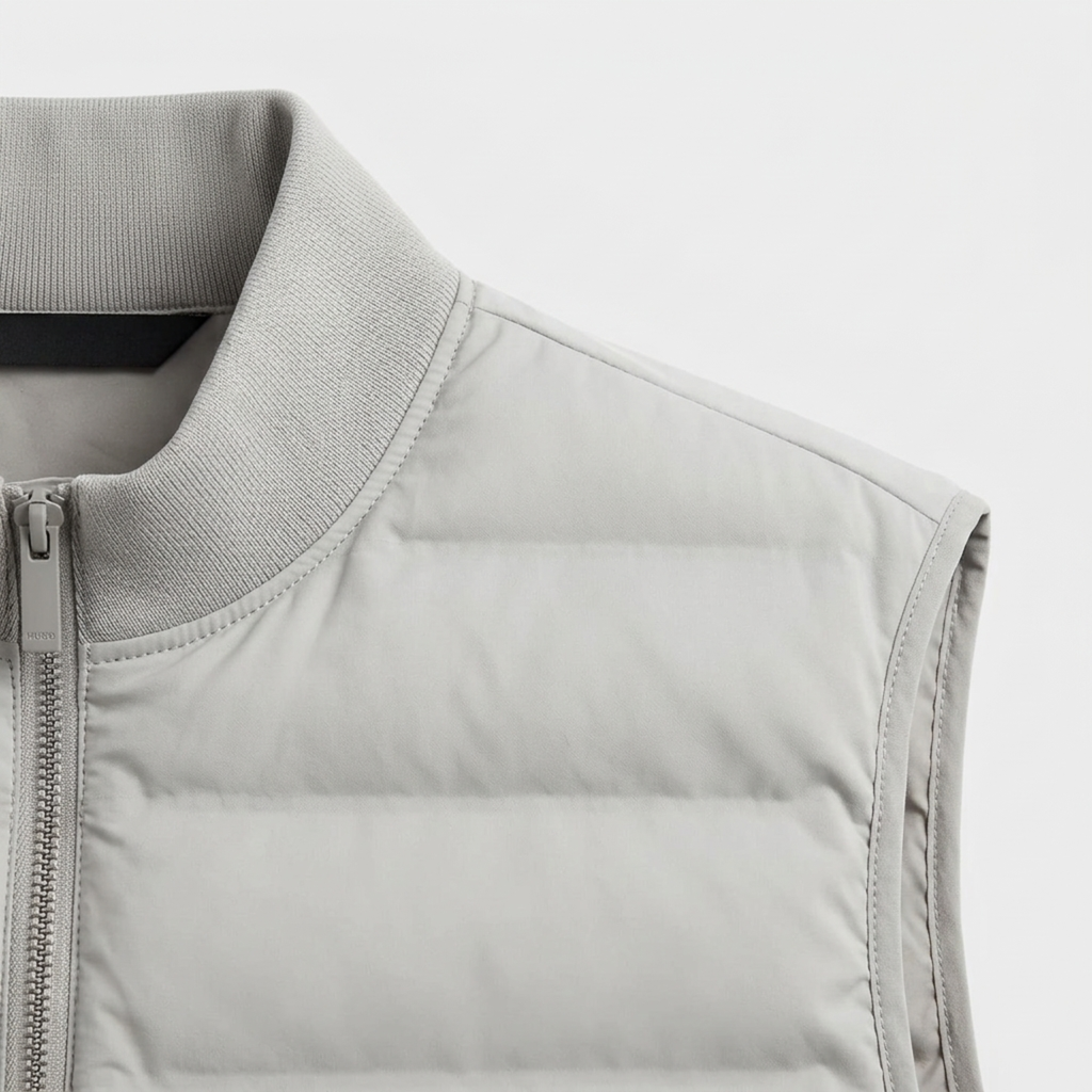 Gilet sans manches homme — coupe ajustée — extérieur et loisirs