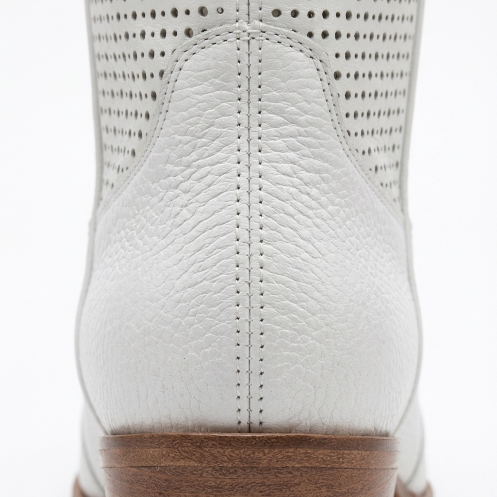Bottines cowboy femme — en cuir — mi-mollet — usage quotidien