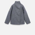 Ancienne Monde | Manteau Court Femme Col Haut Chic