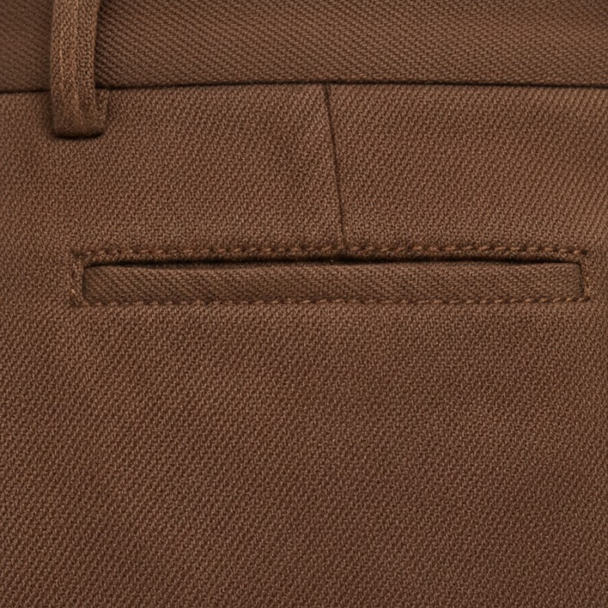 Pantalon de costume pour homme à coupe droite et taille haute de style italien