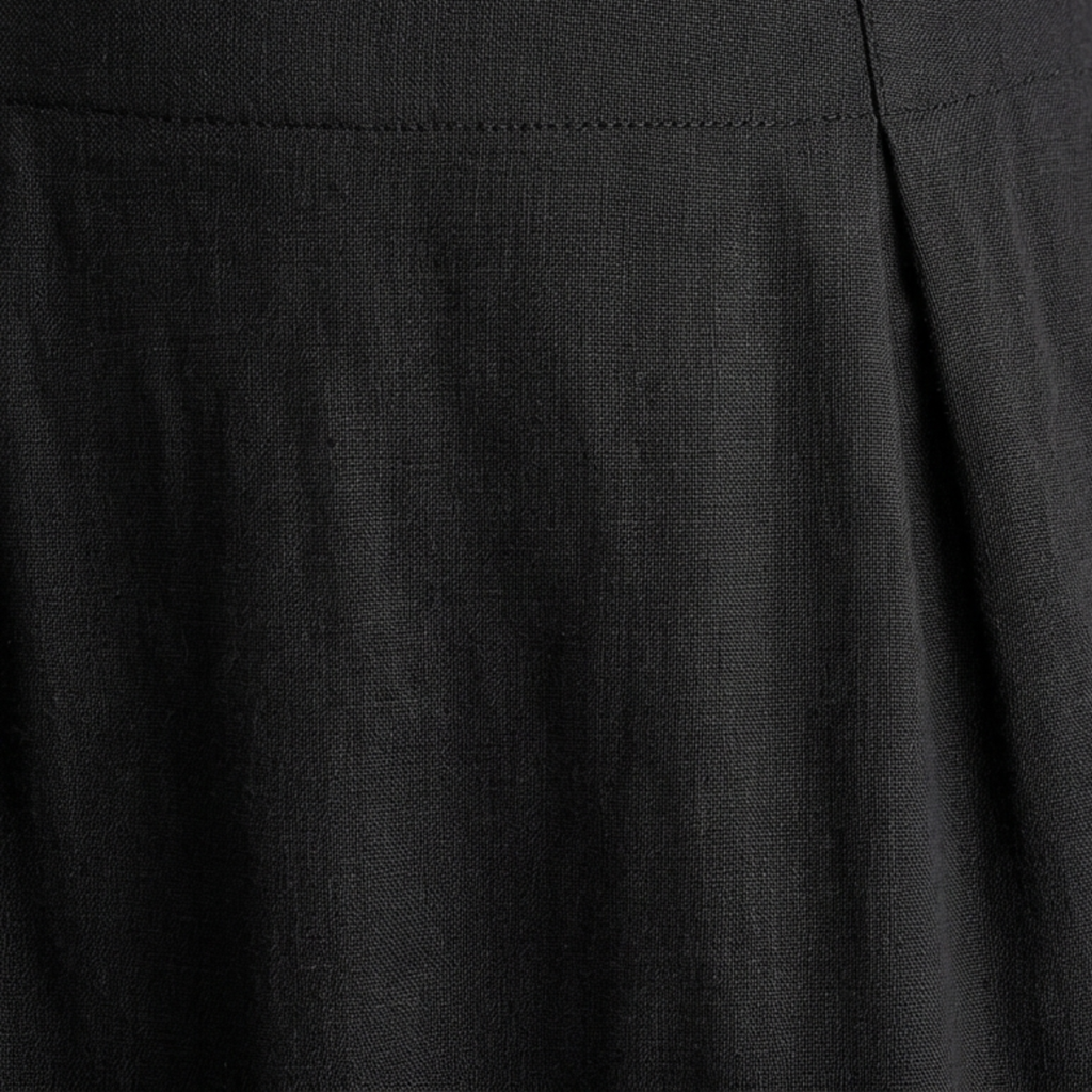 Jupe maxi longue satinée — taille haute coupe droite — tenue de soirée