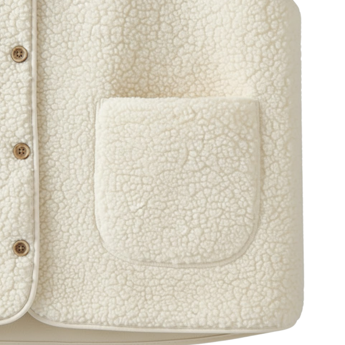 Ancienne Monde | Gilet Femme Sans Manches en Polaire Teddy Douce