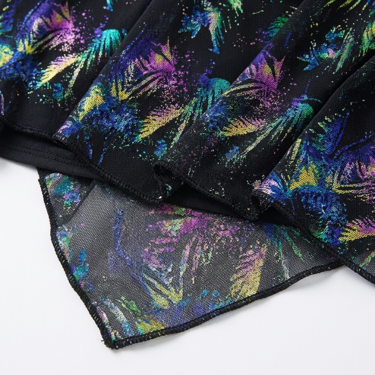 Robe maillot de bain grande taille pour femme avec jupe intégrée imprimée