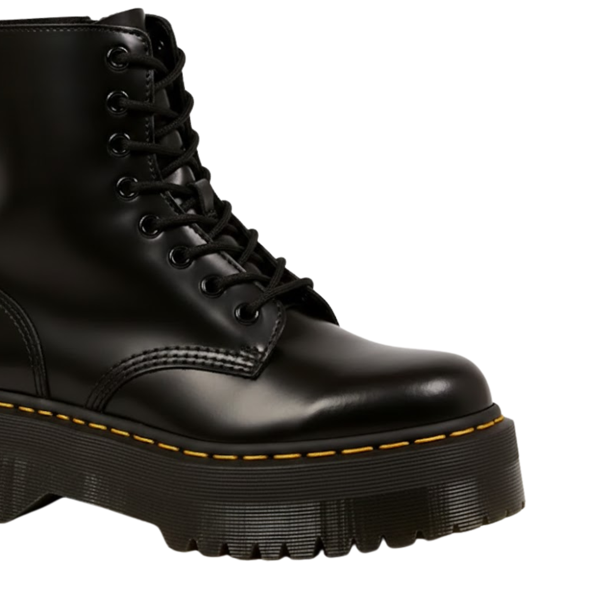 Bottes Mode Femme en Cuir Chelsea Punk Goth à Plateforme Haute