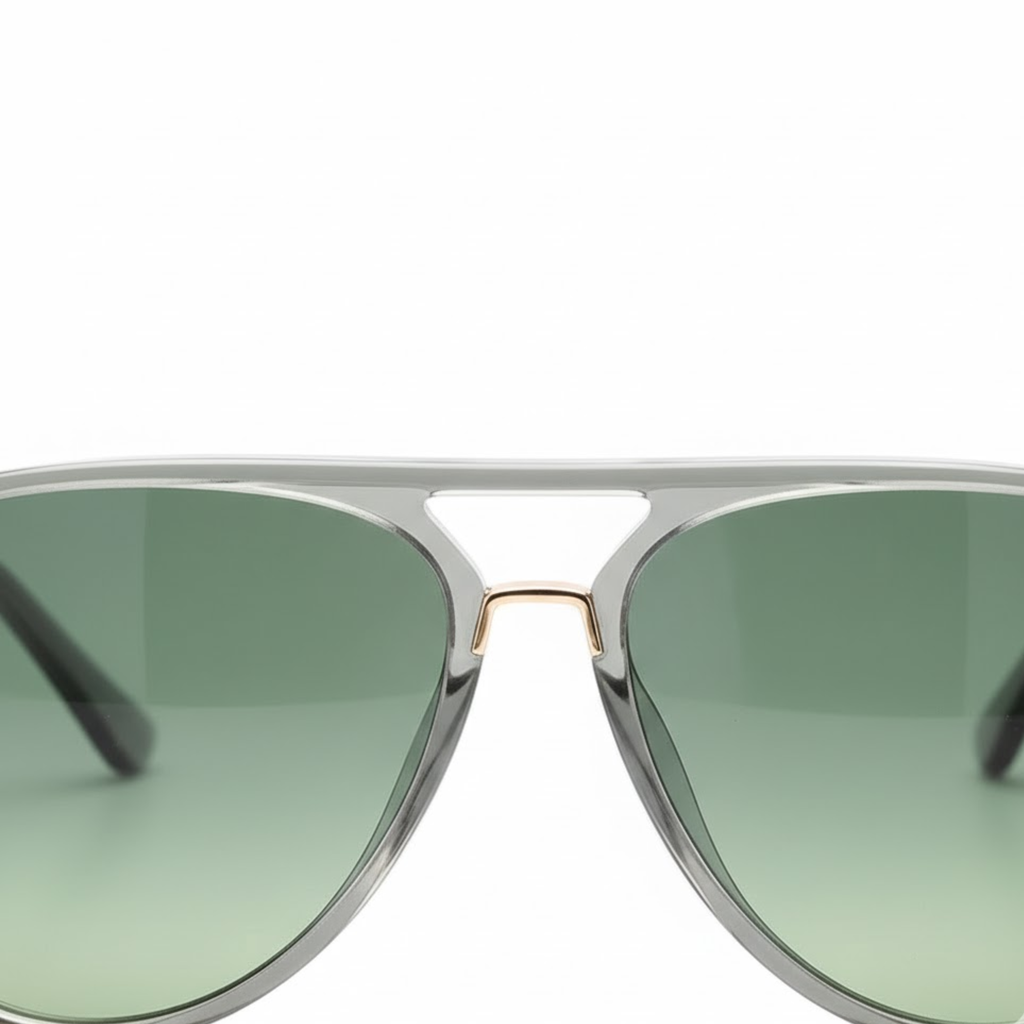 Lunettes de soleil aviateur monture alliage métallique unisexe avec verres teintés