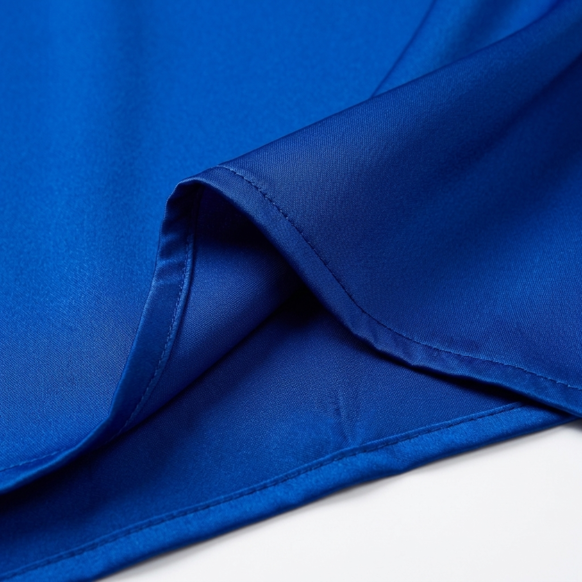 Robe longue femme — satin asymétrique à épaule dénudée | soirée de mariage
