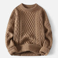 Ancienne Monde | Pull Homme Classique Laine Premium Élégance Intemporelle
