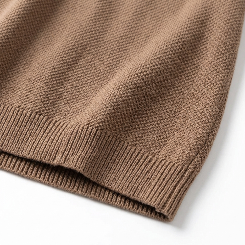 Polo homme en maille de coton coupe ajustée — détente