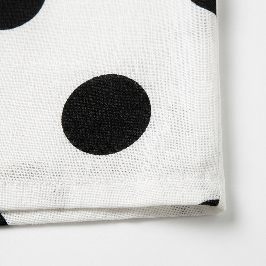 Ensemble deux pièces grande taille à pois pour femme