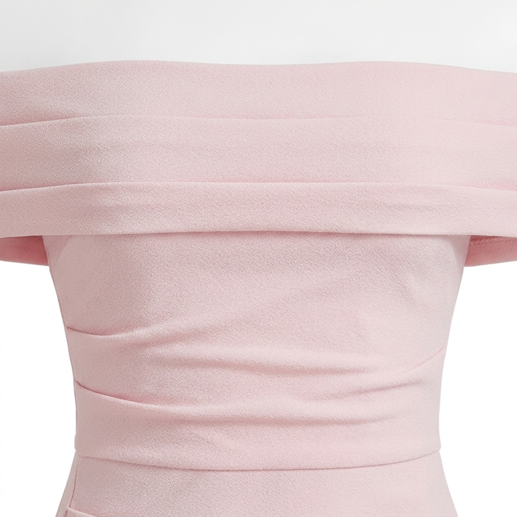Robe de soirée longue — épaules dénudées coupe ajustée | événement formel