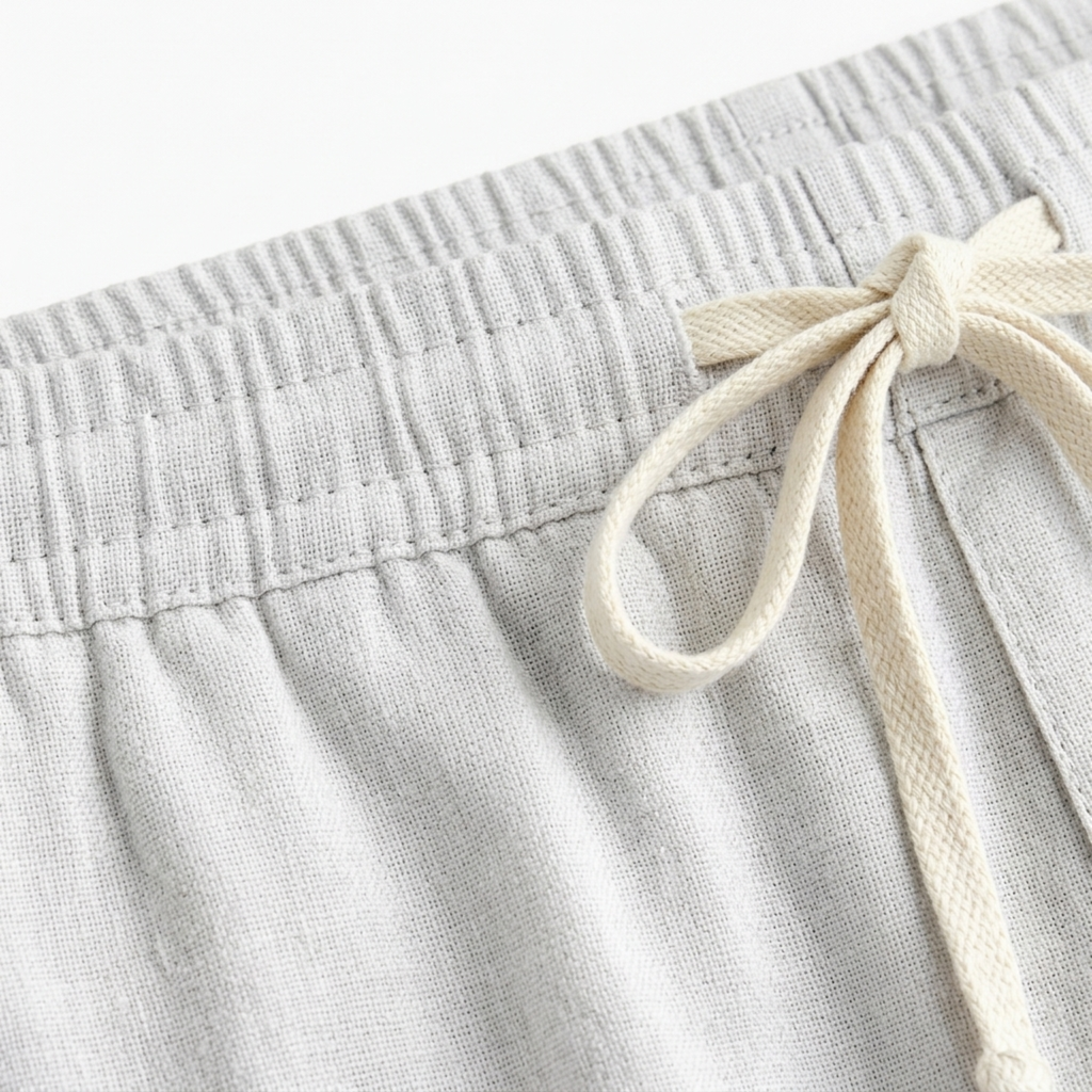 Pantalon coton homme coupe droite — voyage et quotidien
