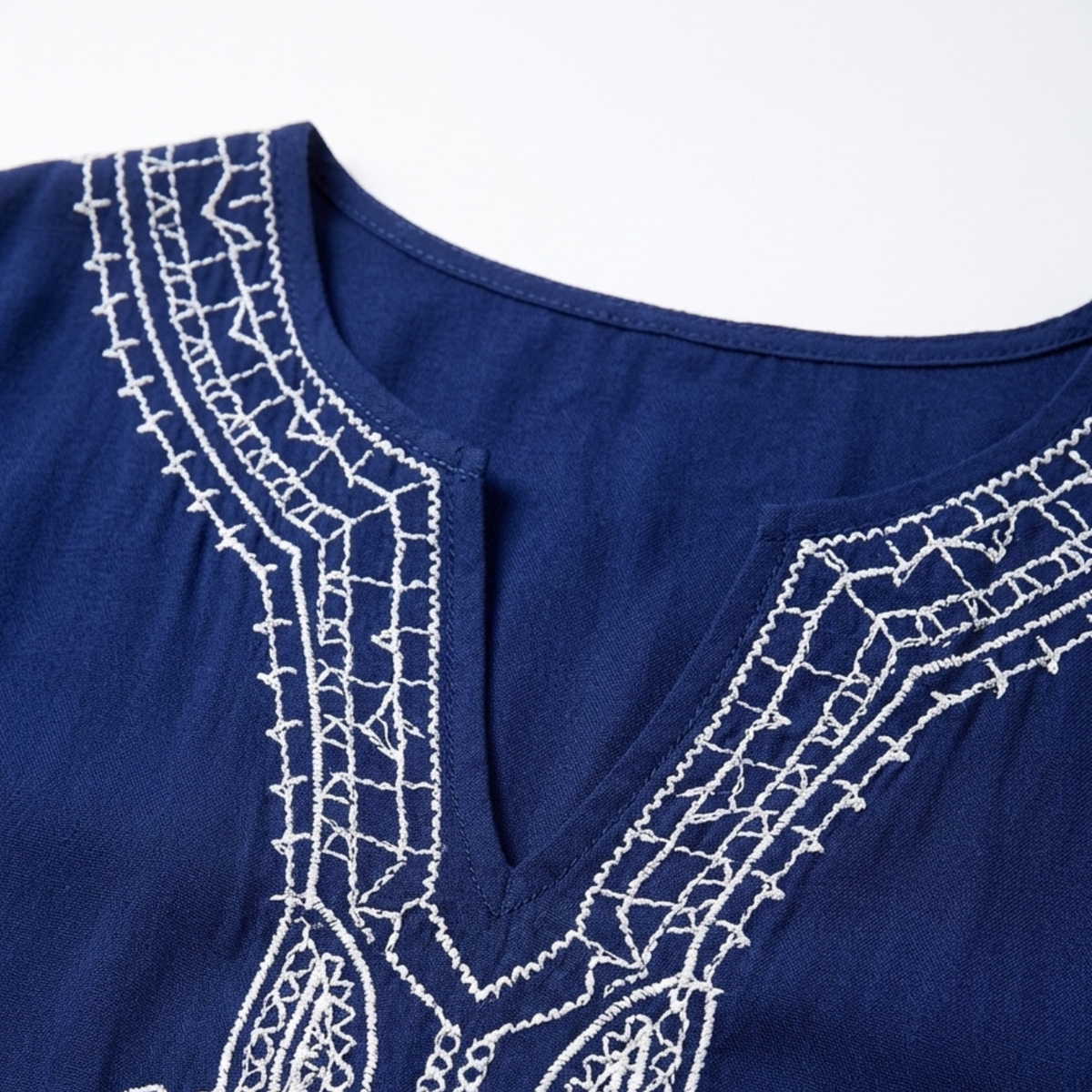 Robe kimono de plage longue — coupe ample — vacances d'été
