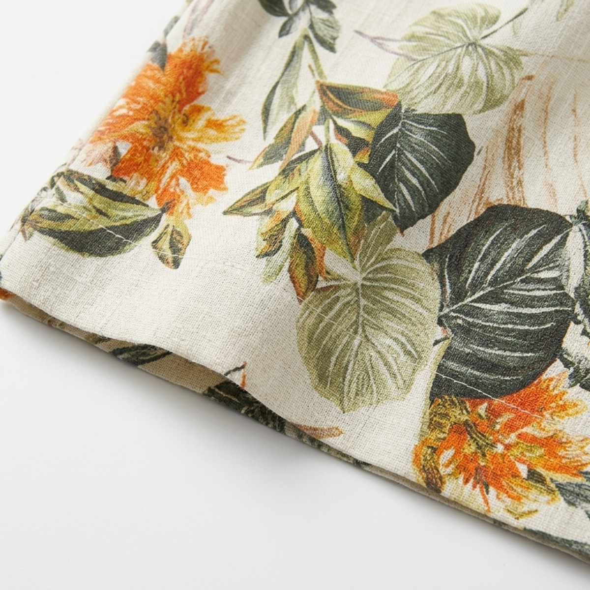 Ensemble pantalon grande taille à imprimé floral