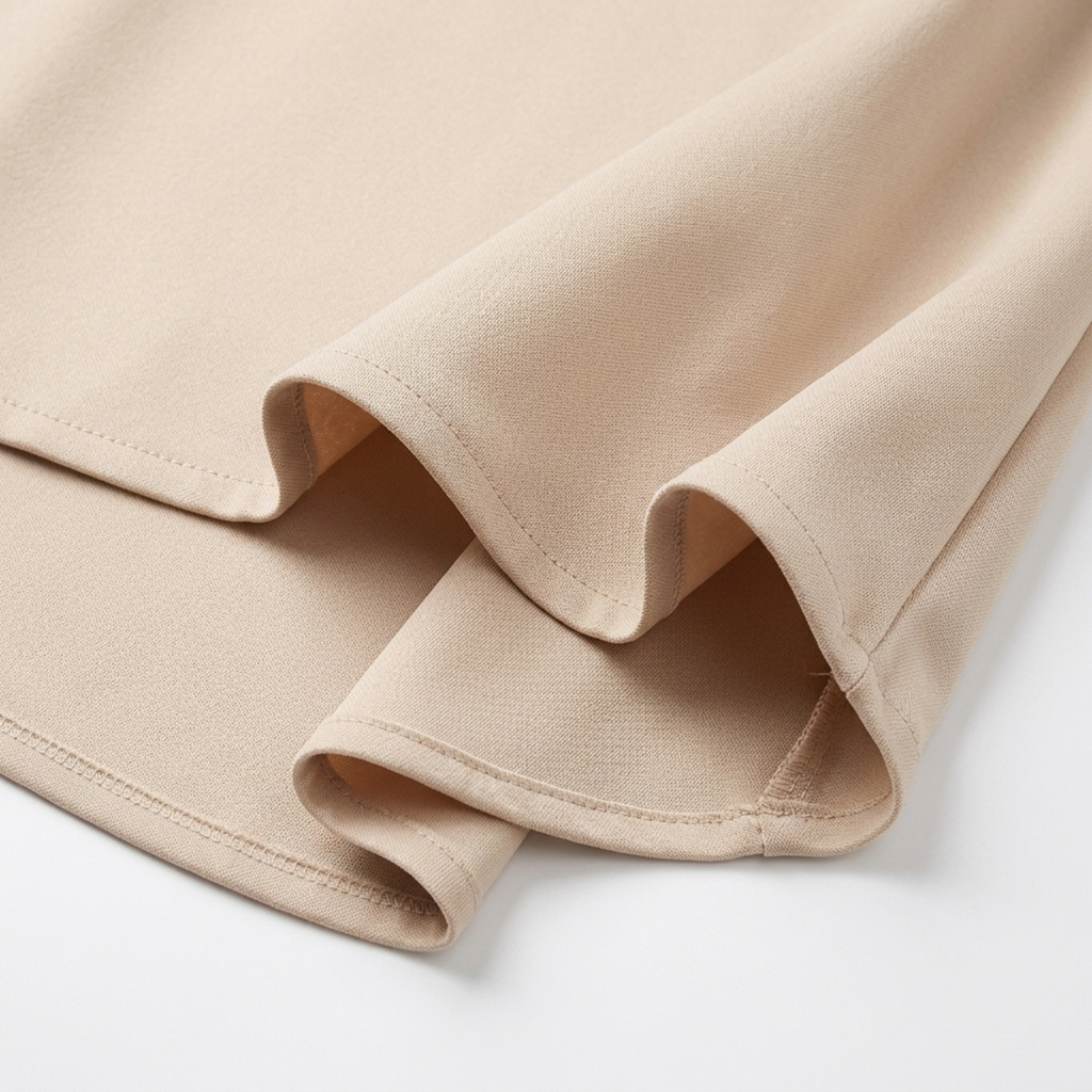 Robe de cocktail mi-longue — décolleté en V et style croisé | occasion spéciale